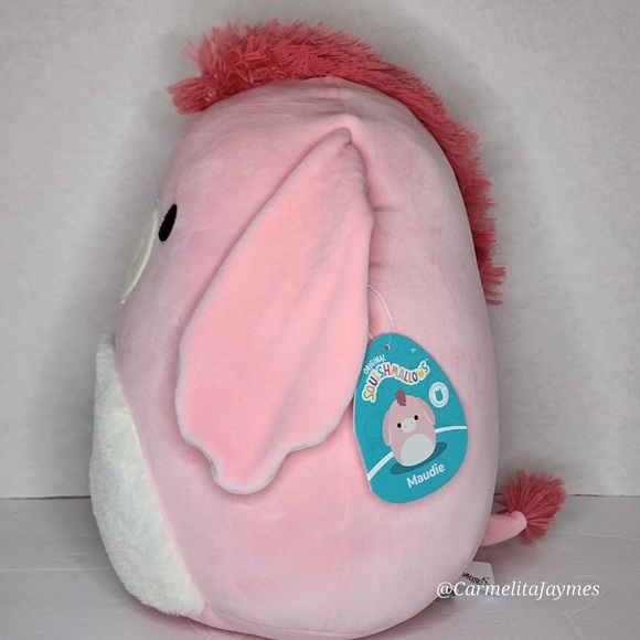 MAUDIE 🫏 Pink FTM Donkey Original Squishmallow By Kellytoy NWT - Picture 5 of 8